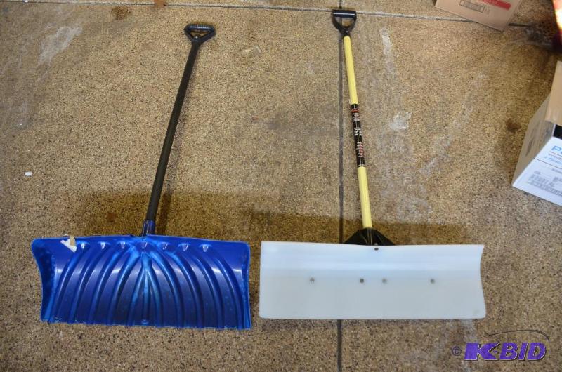 lot 324 image: 2 snow shovels...