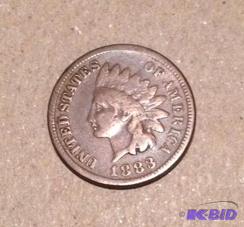 1883 Indian Head Cent Better Date