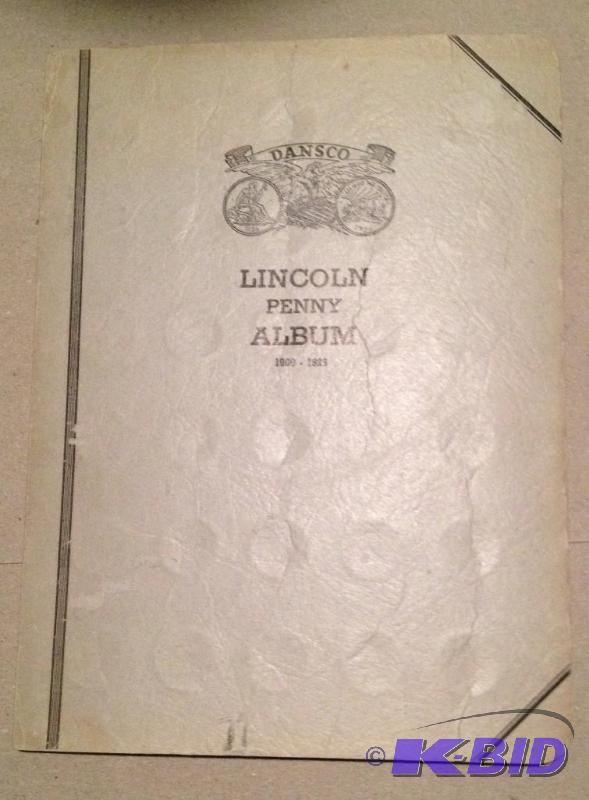 1909-1947  2 Book Lincoln Set in Rare Vintage 1946 Coin Albums with lots of Better Dates inside