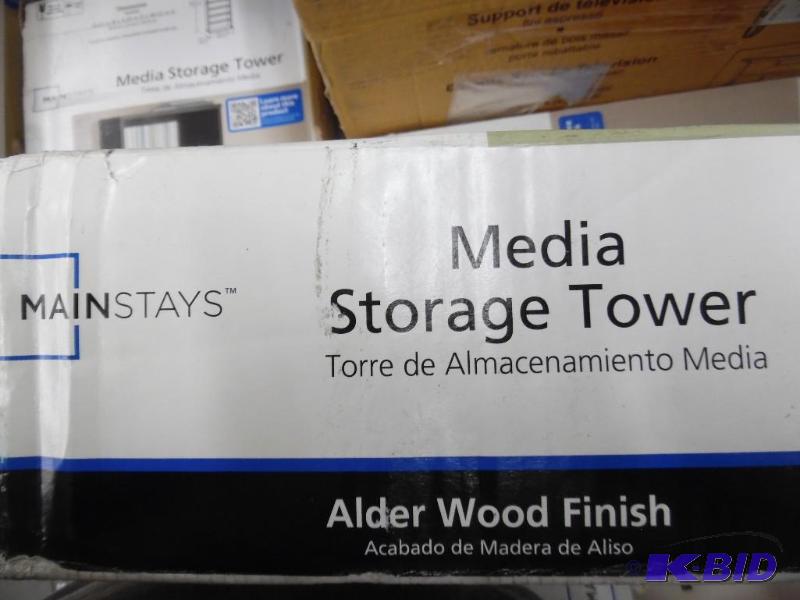 Media storage tower