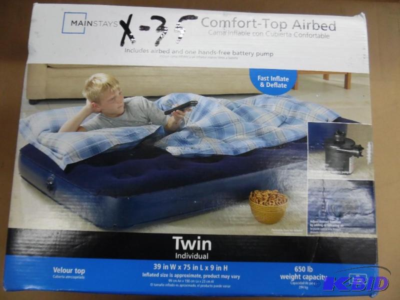 Comfort top airbed