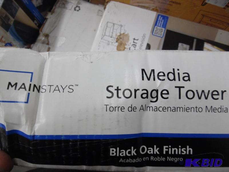 Media storage tower