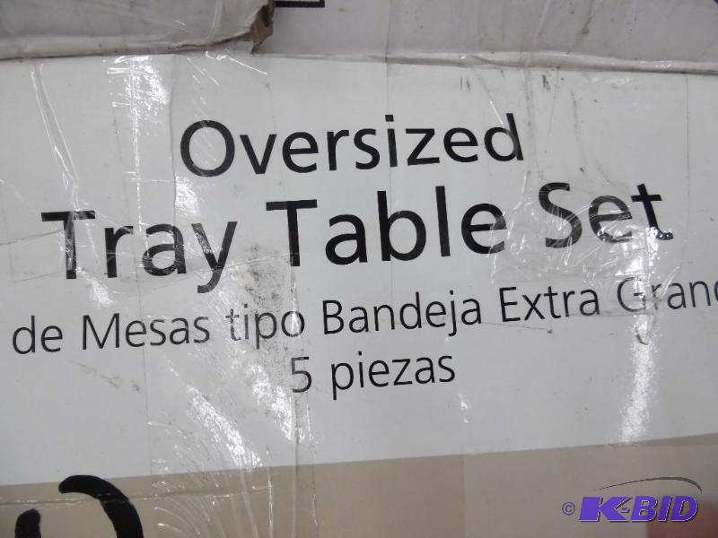 Tray table set