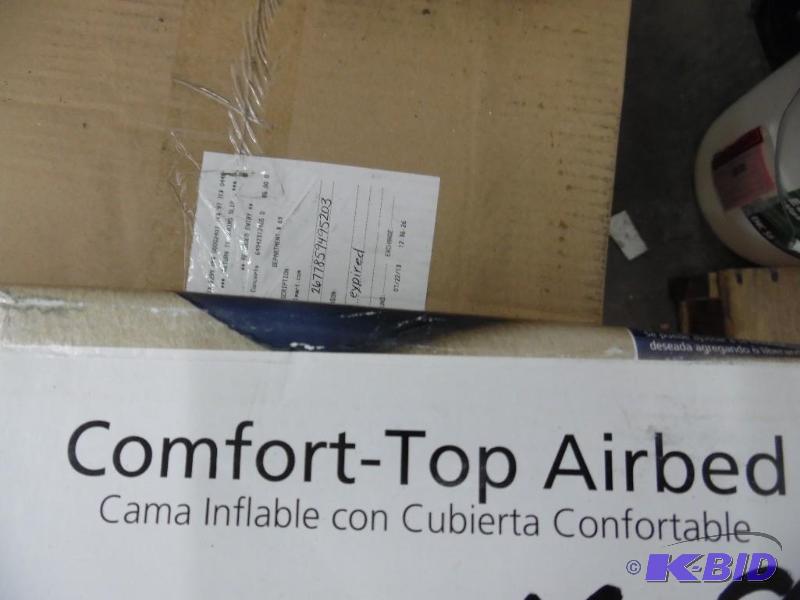 Comfort top airbed