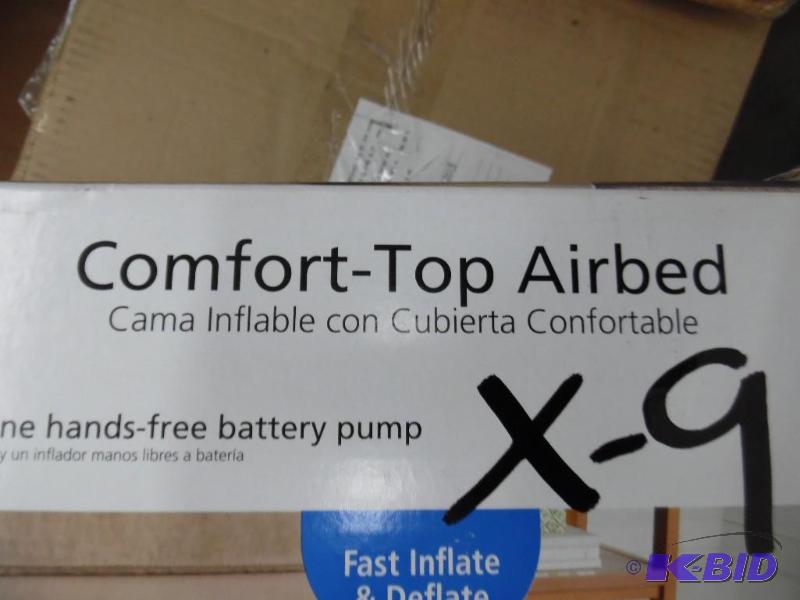 Comfort top airbed