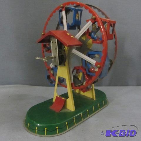 Tin Wind Up Ferris Wheel