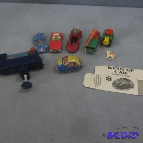 Tin Toy Cars & Train