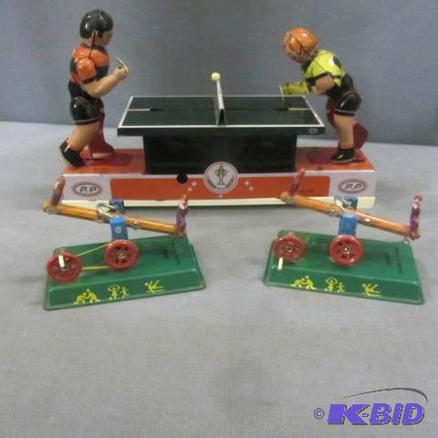 Tin Toys Ping Pong, SeeSaws