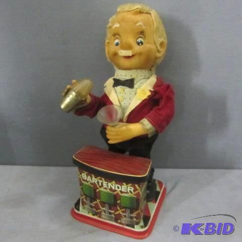 Vintage Tin Bartender