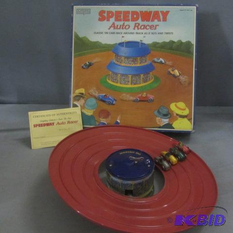 Tin Toy Speedway Auto Racer