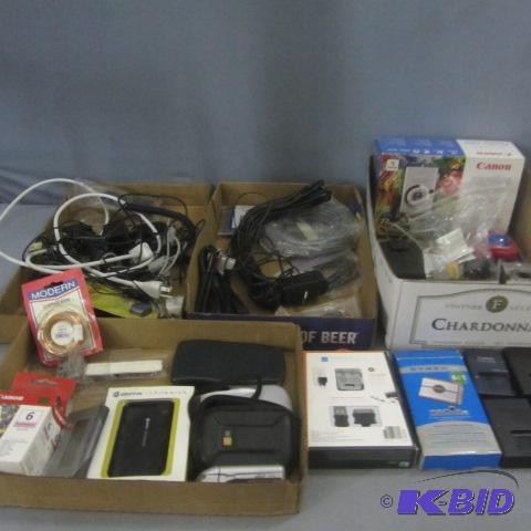 Cameras, Chargers, Wires