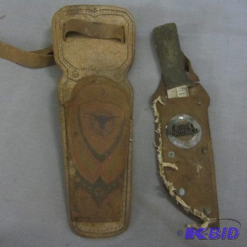Davy Crocket Knife, Toy Gun