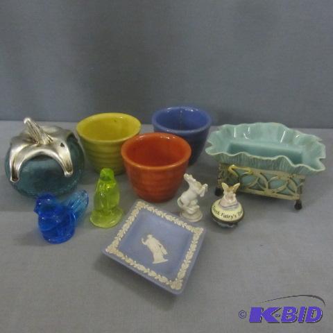 Wedgwood Dish, Glass Birds