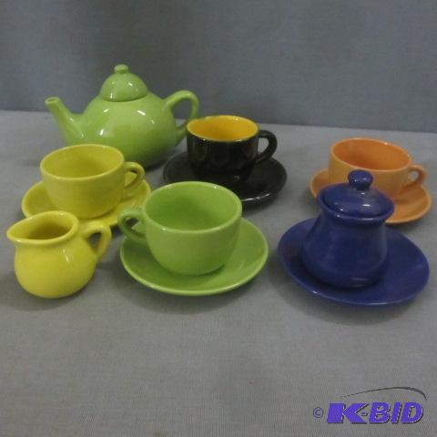 Colorful Tea Set