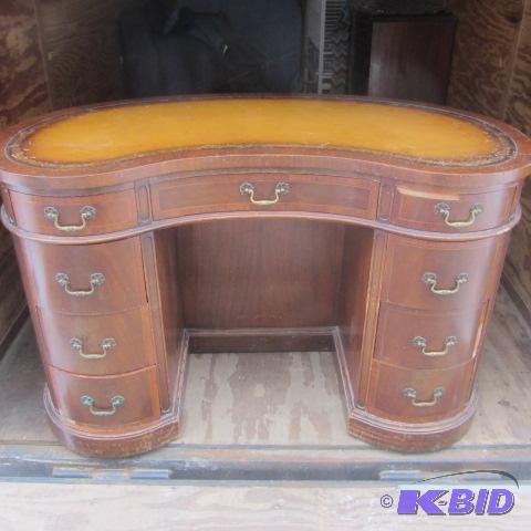 MCM Mahogany Desk