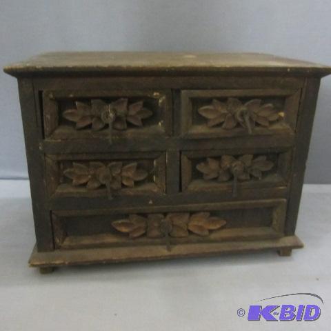 Unique Wood Jewelry Box