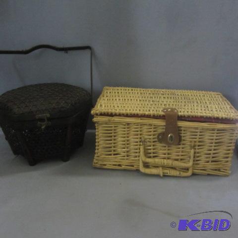 Wicker Picnic Basket