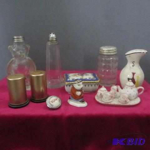 Salt & Pepper, Tea set, Dresser Dish