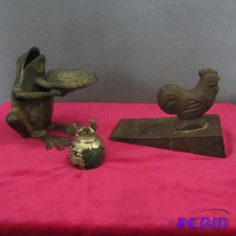 Cast Door Stop, Ring Holder