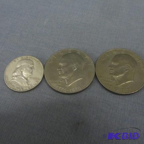 Eisenhower & Franklin Coins