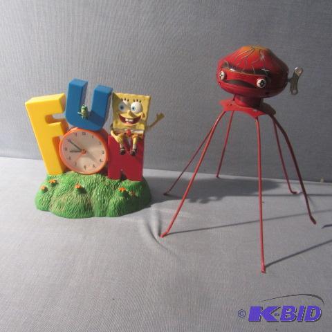 Spider, SpongeBob Tin Toys