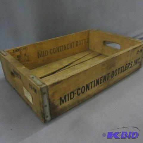 Wood Bottle Crate