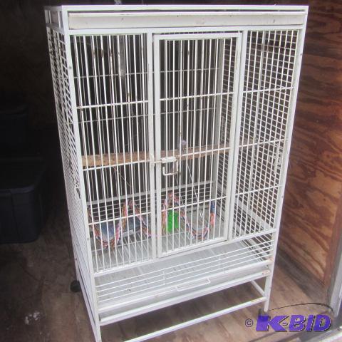 Large Metal Bird Cage