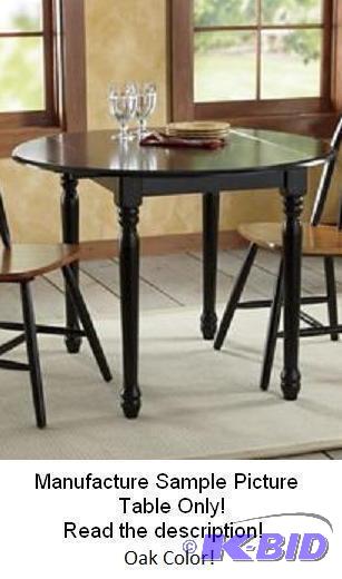 lot 44 image: Golden Oak Drop Leaf Table - 40" x 40&qu...