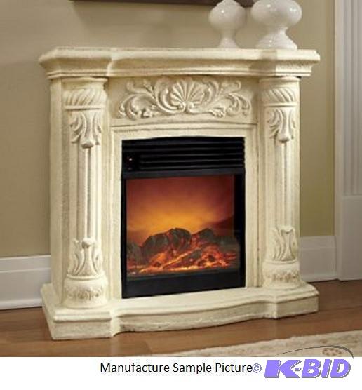 lot 53 image: Centerpointe Faux Stone Fireplace - The look ...