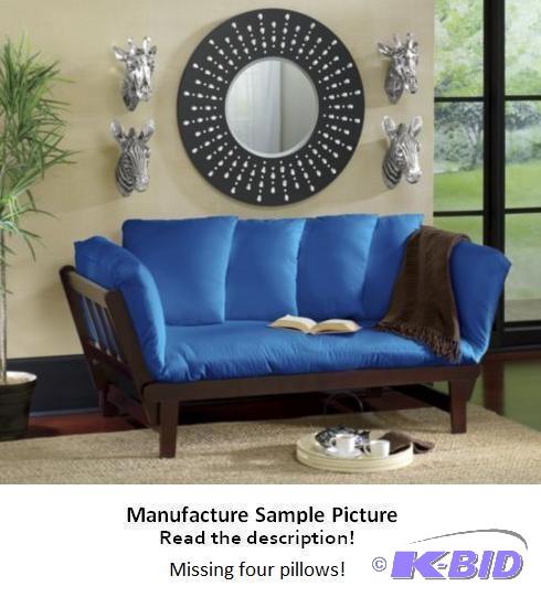lot 56 image: Futon Lounger - Missing the four pillows - H...