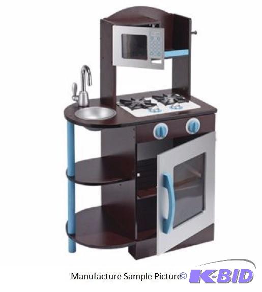 lot 80 image: Kidcraft Kids Kitchen - Model 53258 - Complet...