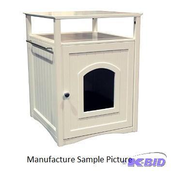 lot 87 image: Cat Washroom-Nightstand Pet House -&nbspAttr...