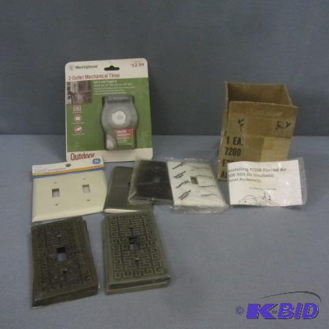 Light Covers, Timer, Fan