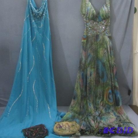 Vintage Purses, Party Dresses