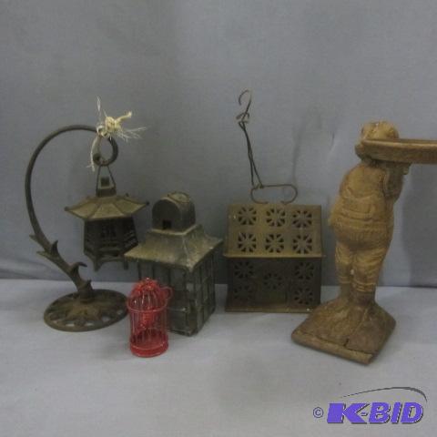 Cast Outdoor Yard Lanterns