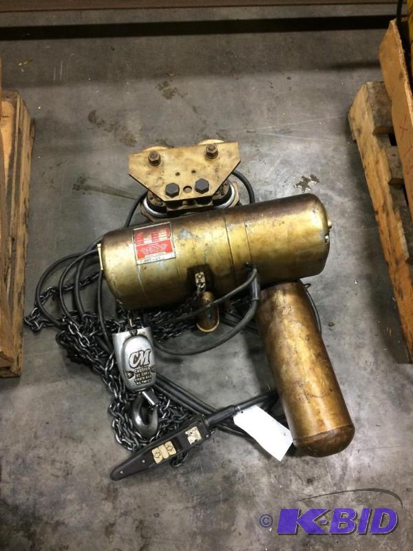 Make CM   Model H   Rated Capacity 1 Ton   S...
