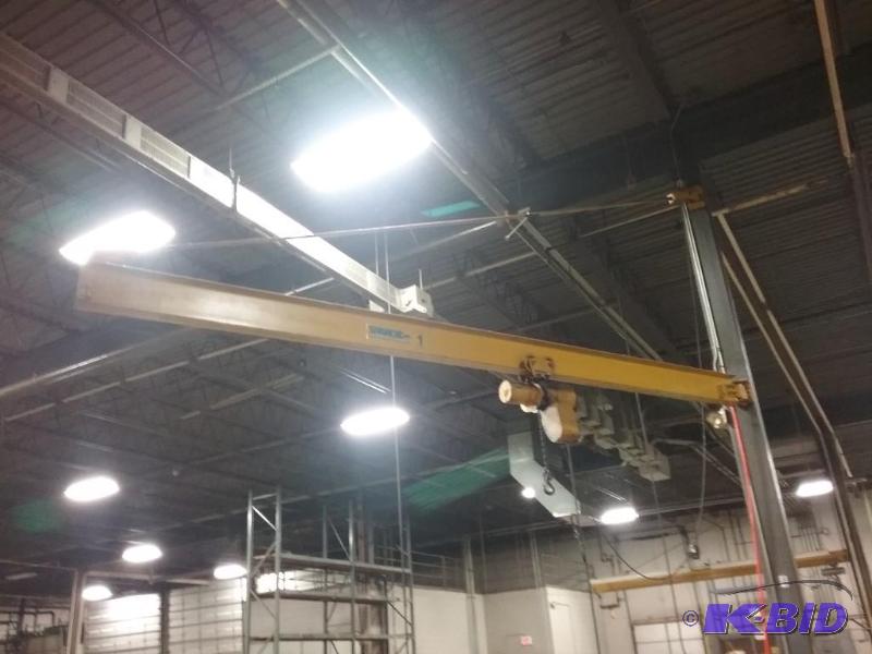 Jib MGF SPANCO CRANE DESCRIPTION 1 TON, WALL ...