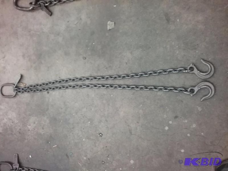Lifting chain, (2)-42&quot legs, 2.8 tons...