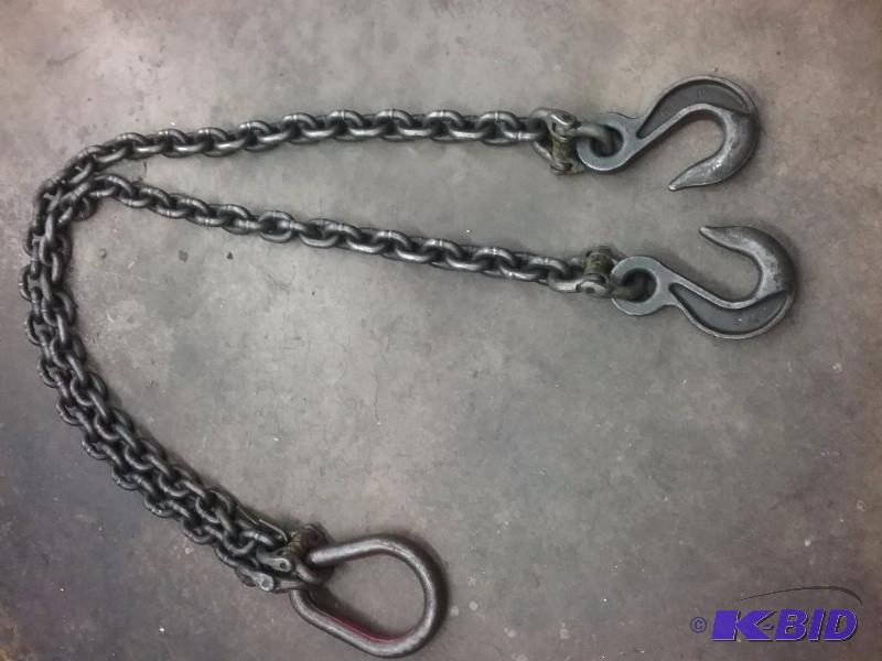 Lifting chain, (2)-88&quot legs, 14.3 tons...