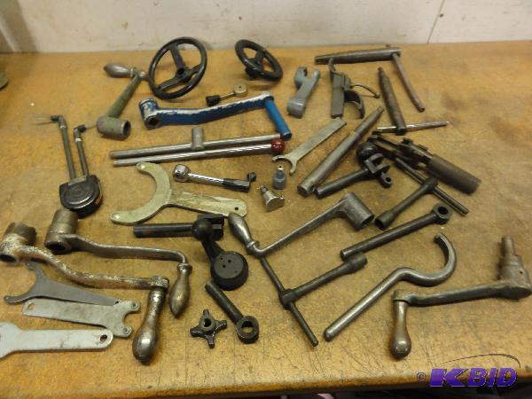 Assorted Machine Handles and Tools...