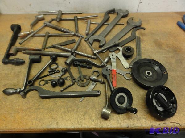 Assorted Machine Handles and Tools &nbsp...