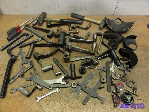 Assorted Machine Handles and Tools &nbsp...