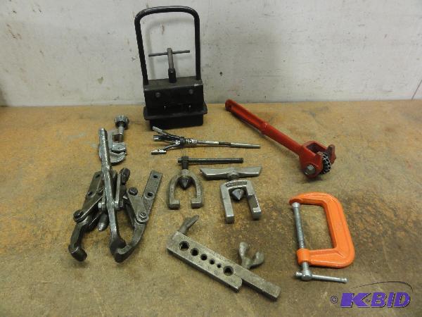 Assorted Tools to include Magnet, Pipe Cutte...