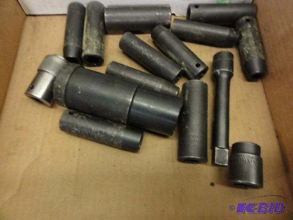 Assorted Pneumatic Driver Sockets...