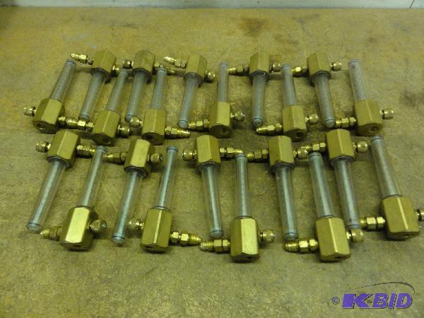(21) Smith Gas Flow Adjustable Regulators, Re...