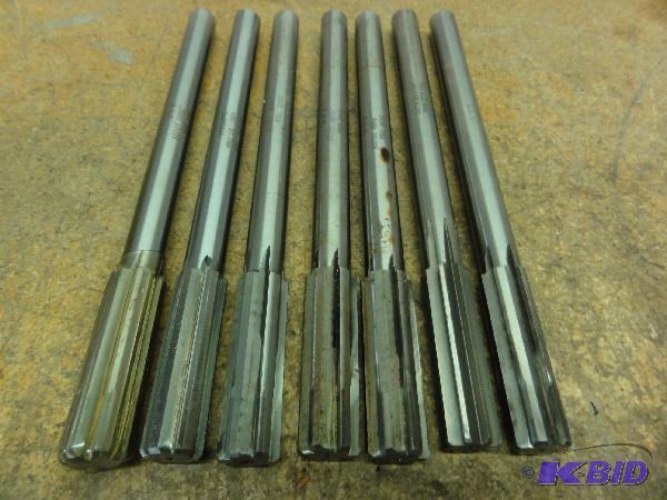 (7) Assorted Reamers, .7640&quot up to .7880...