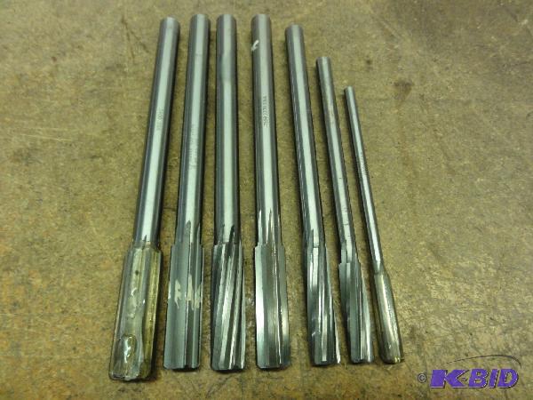 (7) Assorted Reamers, .4060&quot up to .7880...