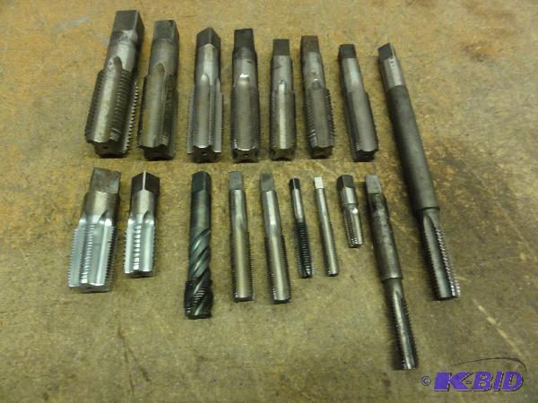 (17) Assorted Taps, M12x1.75 up to 1-12NC6...