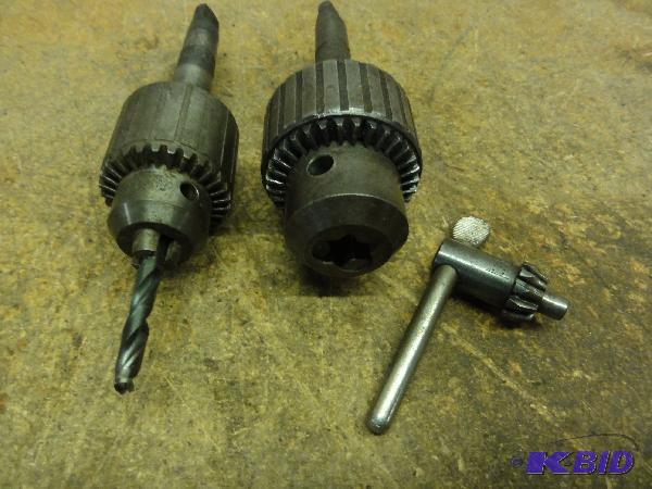 (2) Drill Chucks with MT#2 Taper to include ...