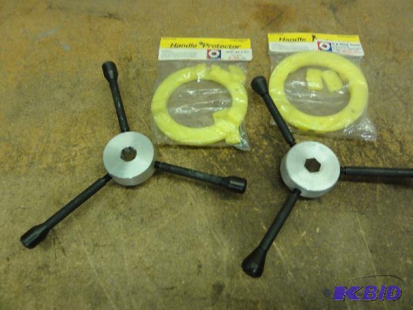 (2) Speed Vise Handles and Protectors, for 6&...